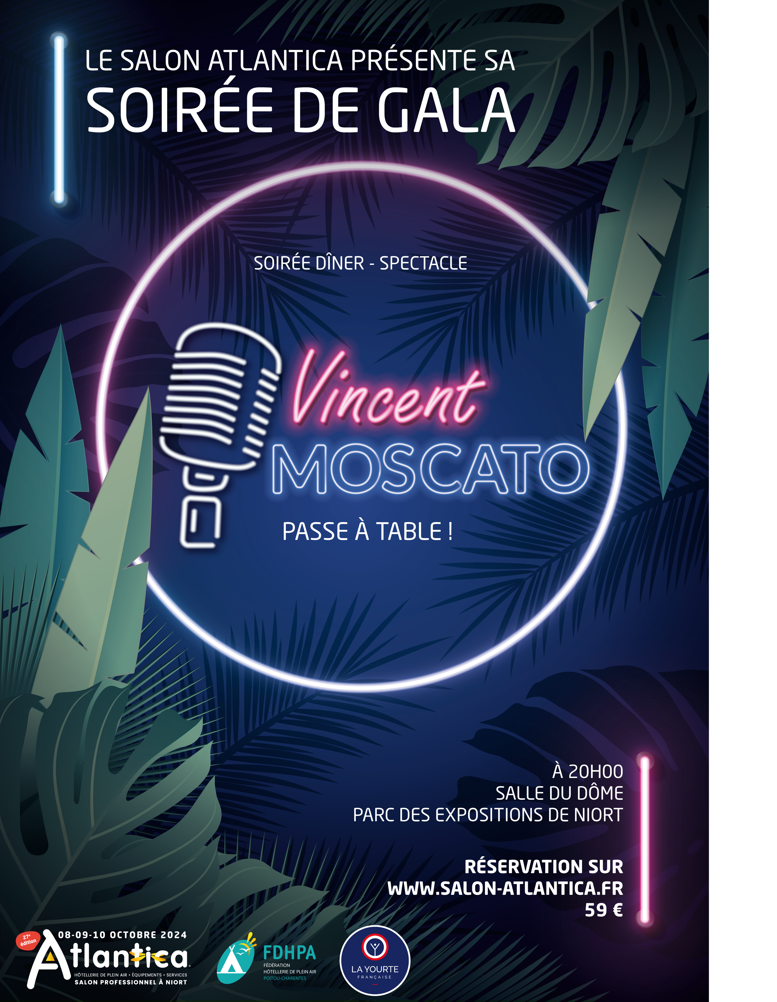 Affiche soirée de Gala sponso